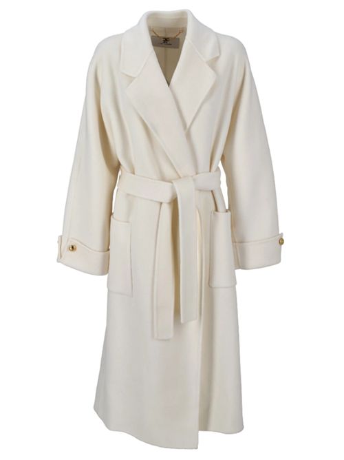 CLOTH COAT ELISABETTA FRANCHI | CP68D56E2DZ9 Milk